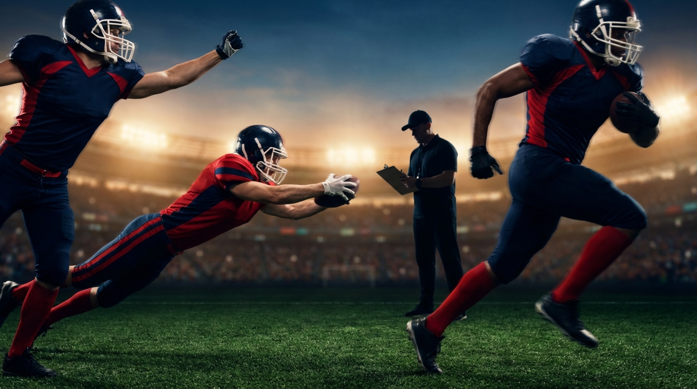 Dynamic NFL team movement photo