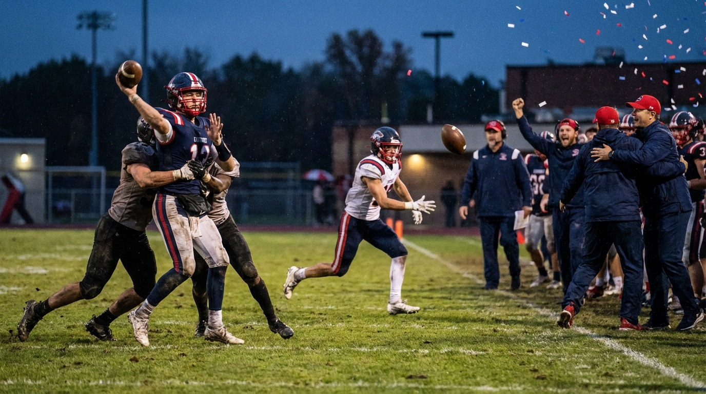 Patriots comeback celebration