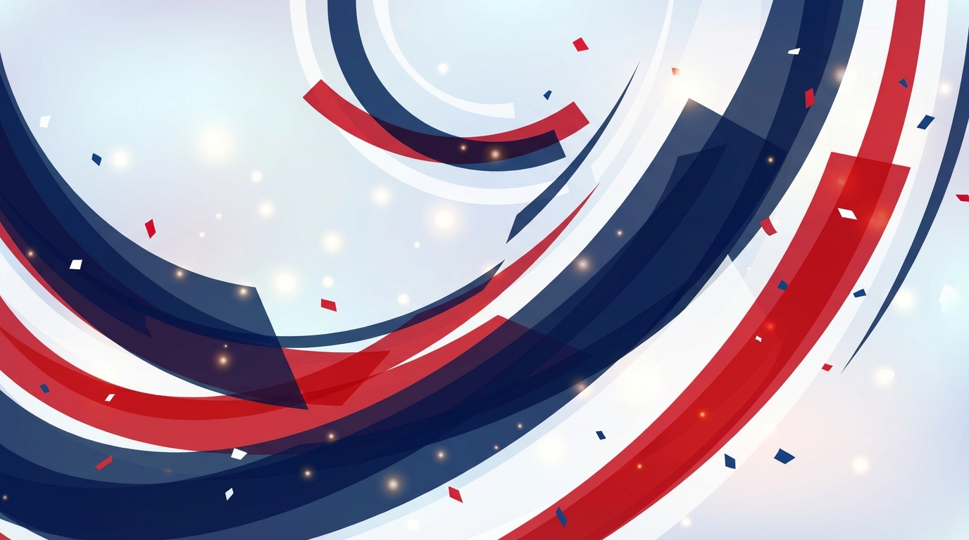 Patriots momentum abstract