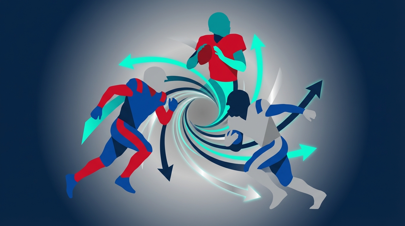 Abstract team resilience illustration
