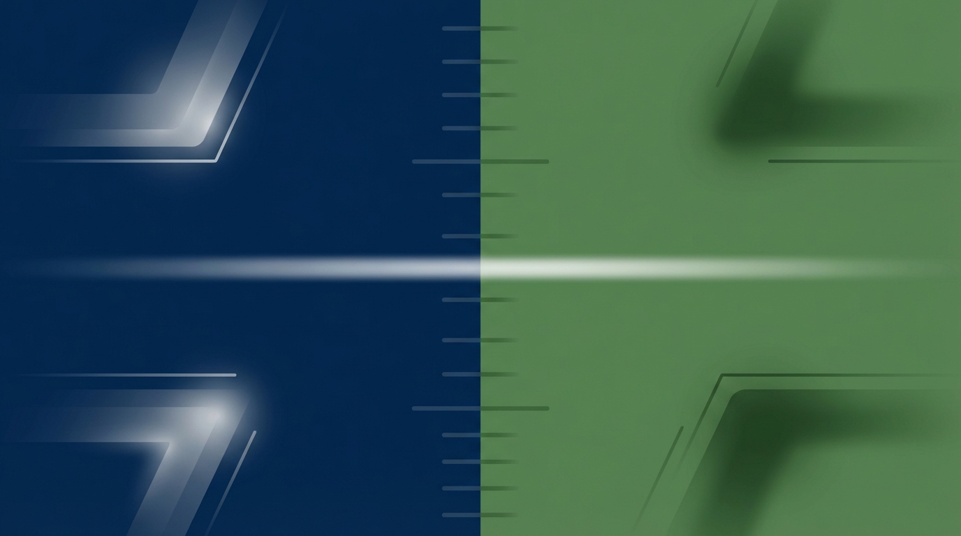 Patriots vs Jets stylized field