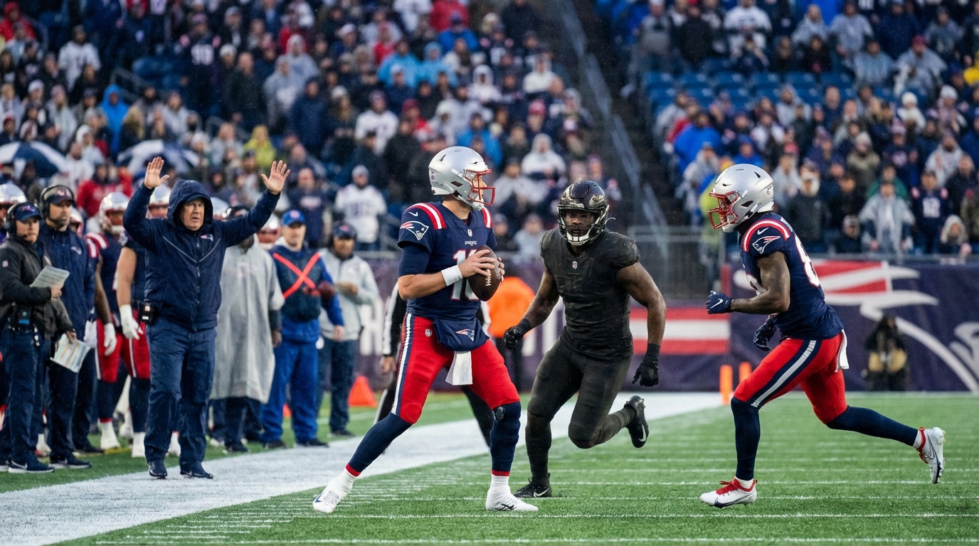 Patriots team in action