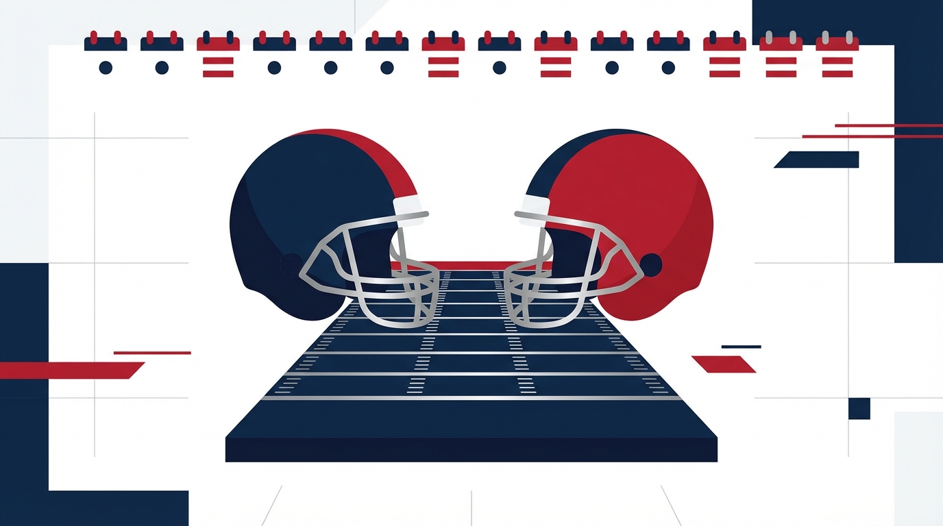 Patriots schedule visualization