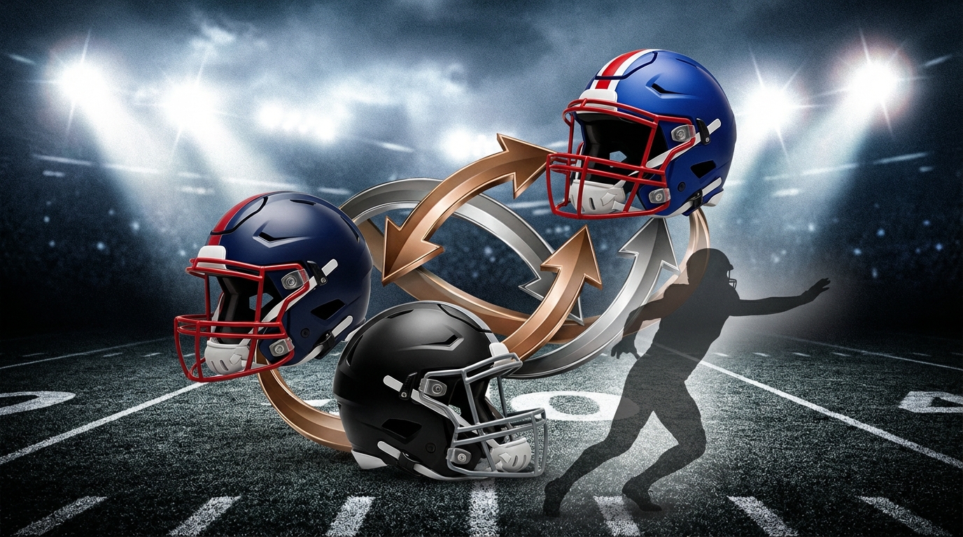 NFL trade speculation illustration