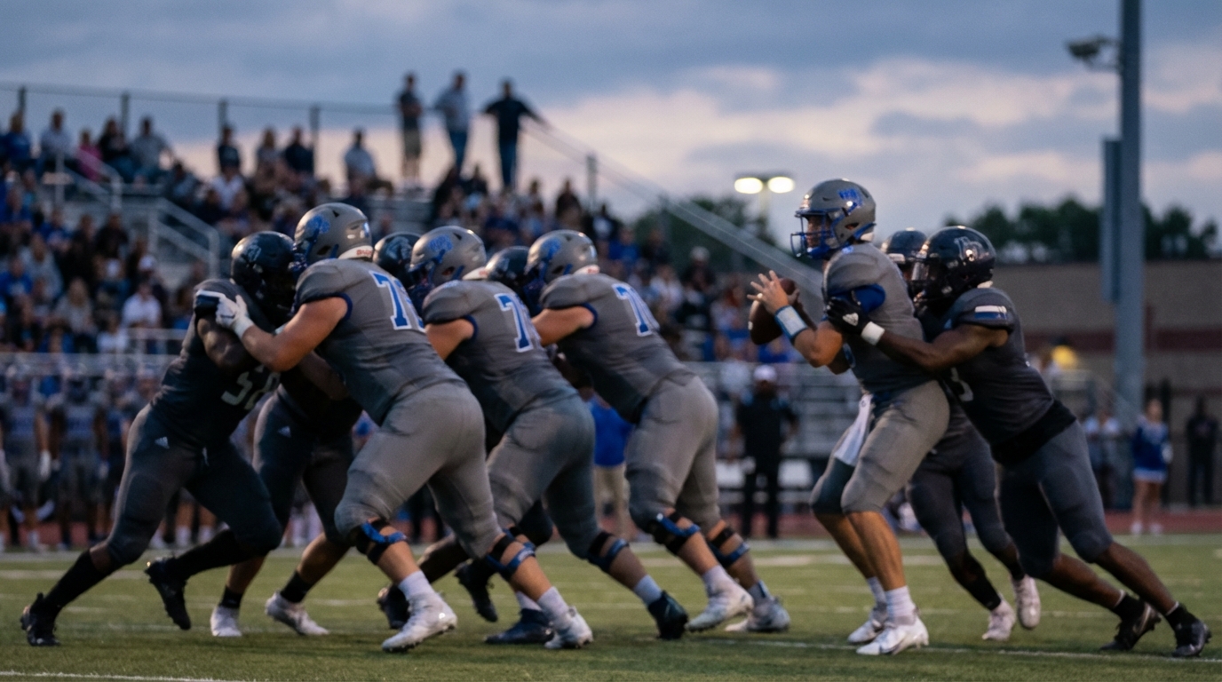 Symbolic offensive line under pressure