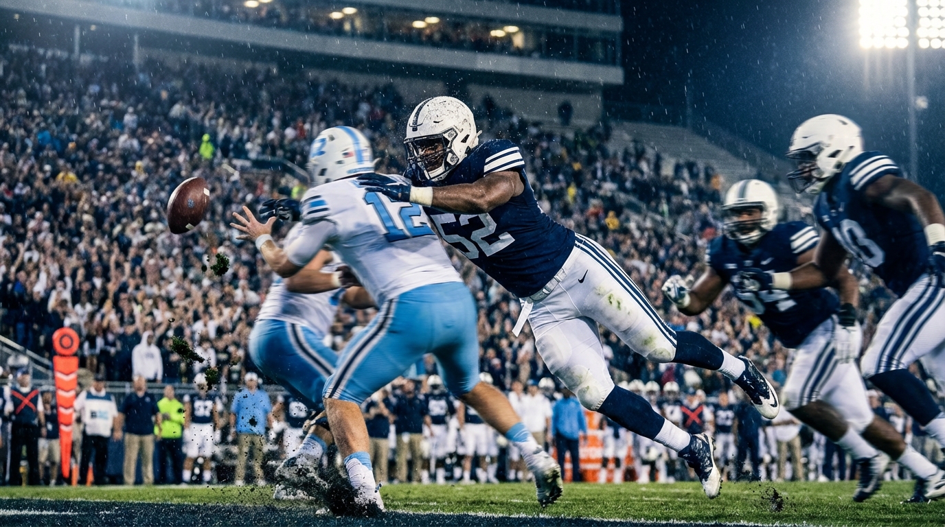 Dynamic Patriots defensive play