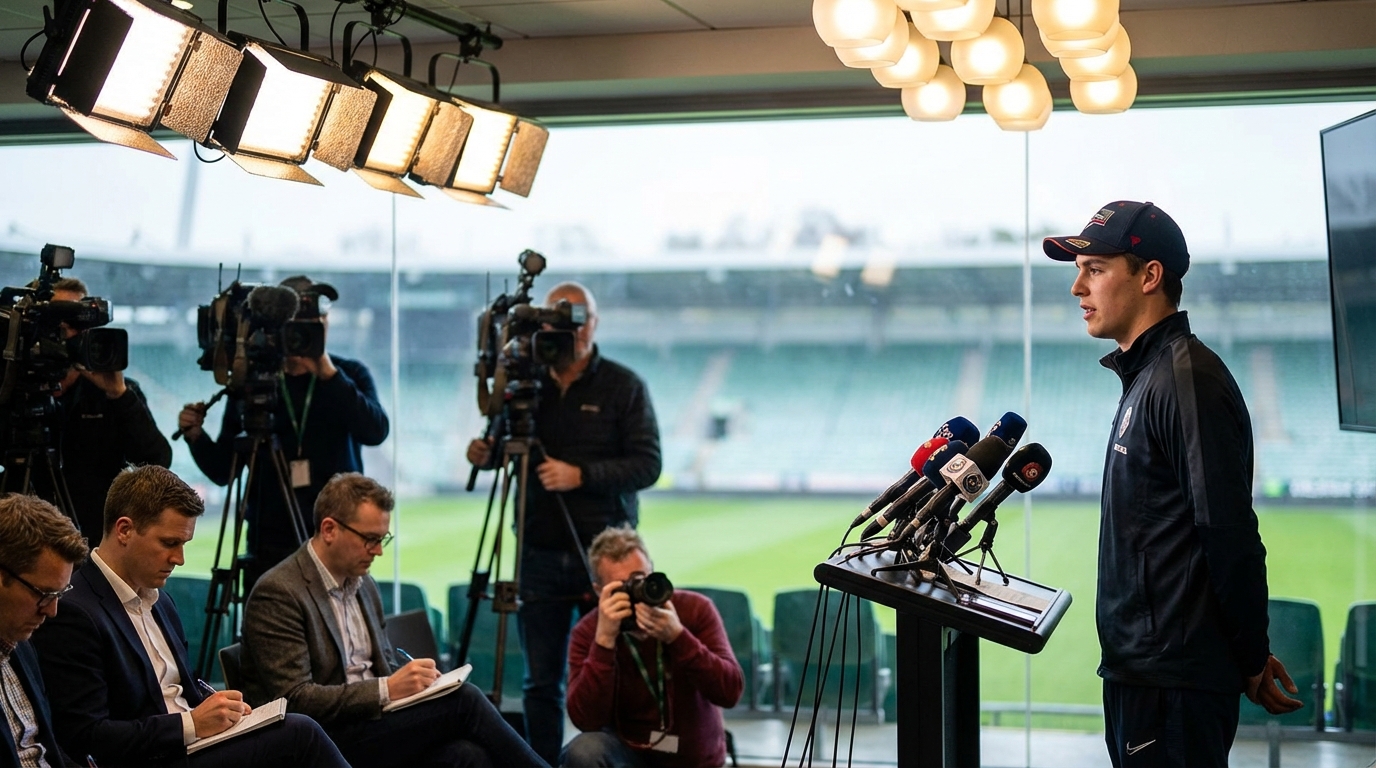 Marcus Jones press conference atmosphere