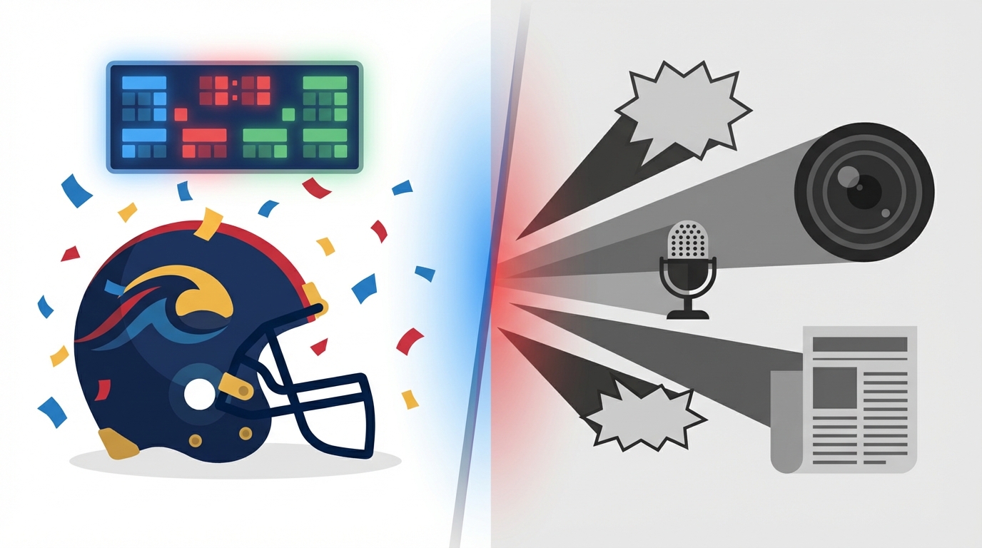 Patriots playoff performance vs media critique