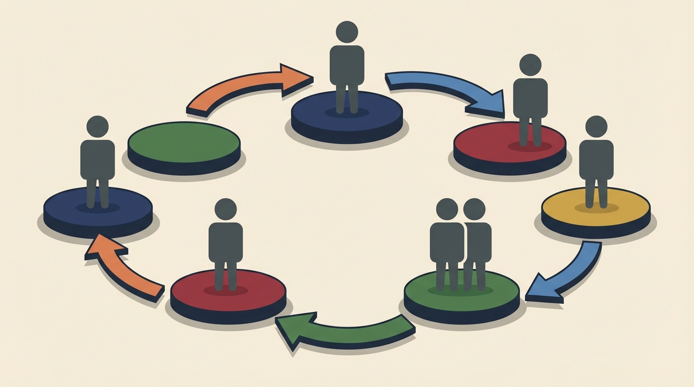 NFL coaching carousel illustration