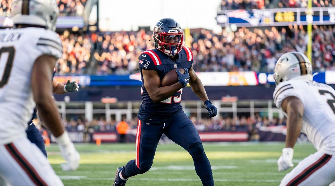 Marcus Jones making a game-changing play