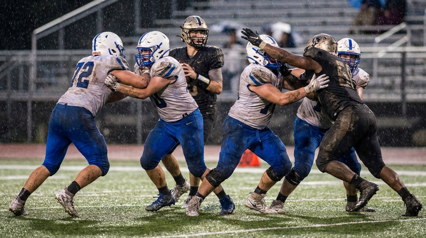 Offensive line under pressure