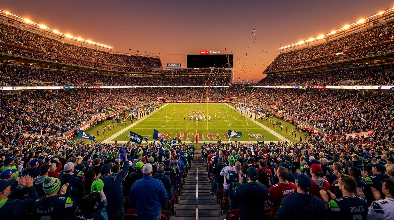 Levi's Stadium kickoff atmosphere
