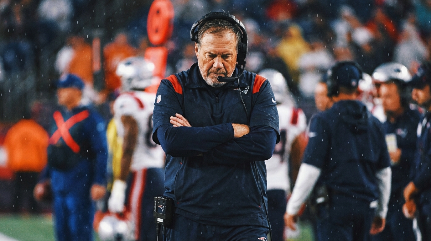Mike Vrabel reflecting postgame