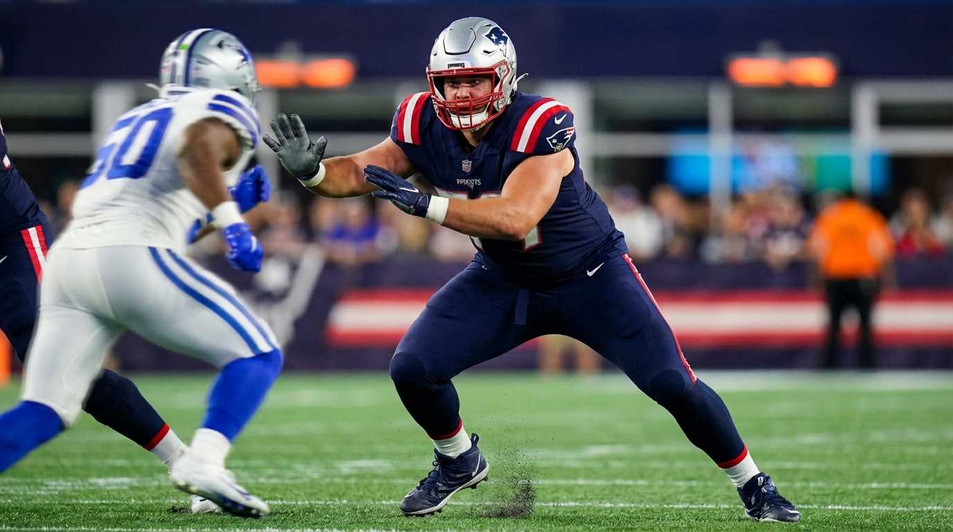 Morgan Moses on the field