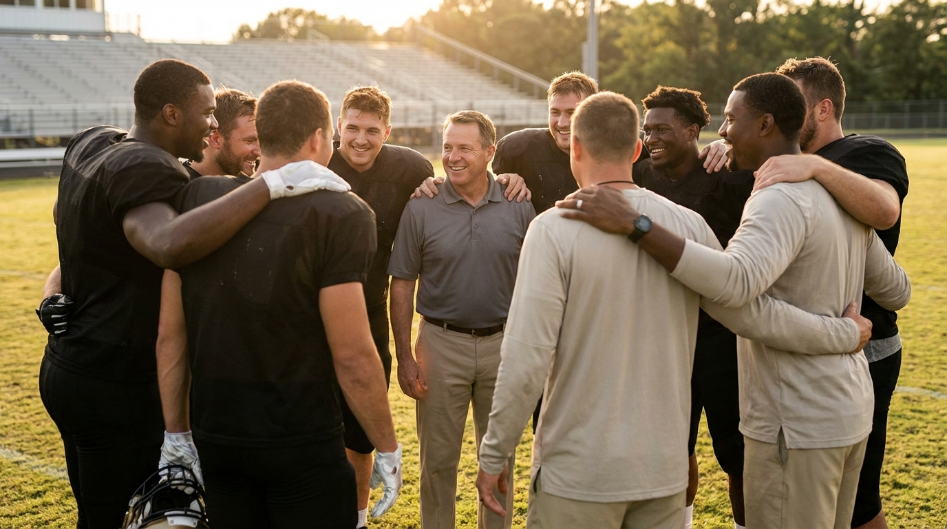New England Patriots team unity image