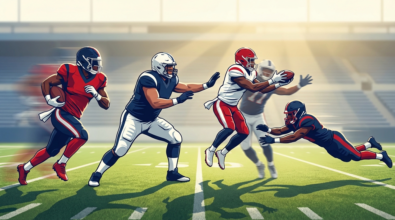 Patriots 2025 draft class players in action