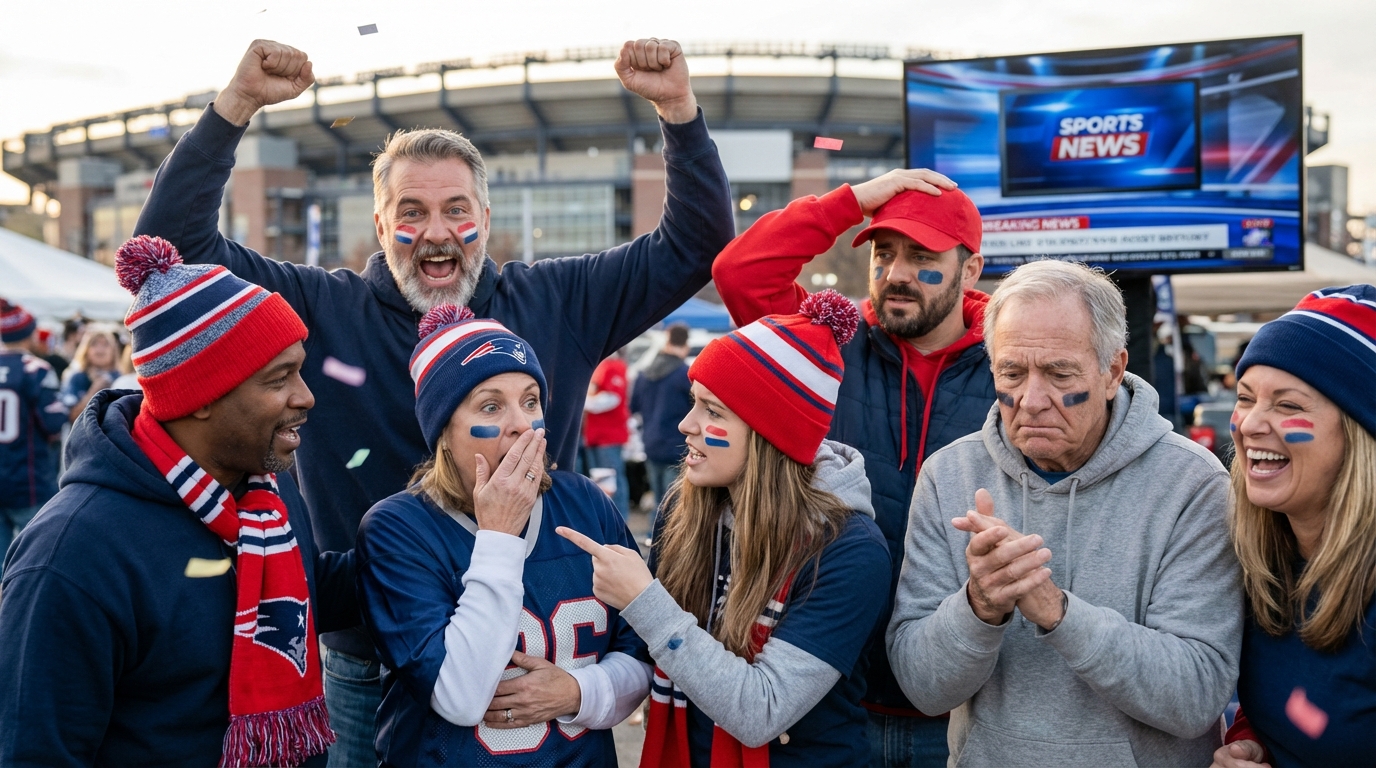 Diverse Patriots fans reacting to a George Pickens trade proposal