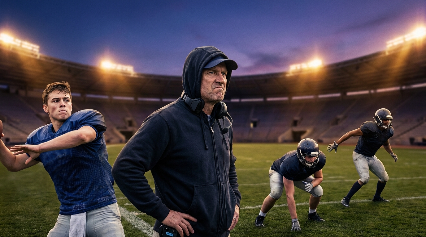 Mike Vrabel and key Patriots players posed on the field