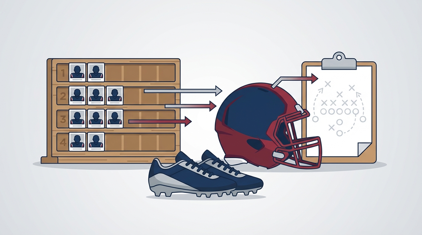 Patriots offseason strategy illustration