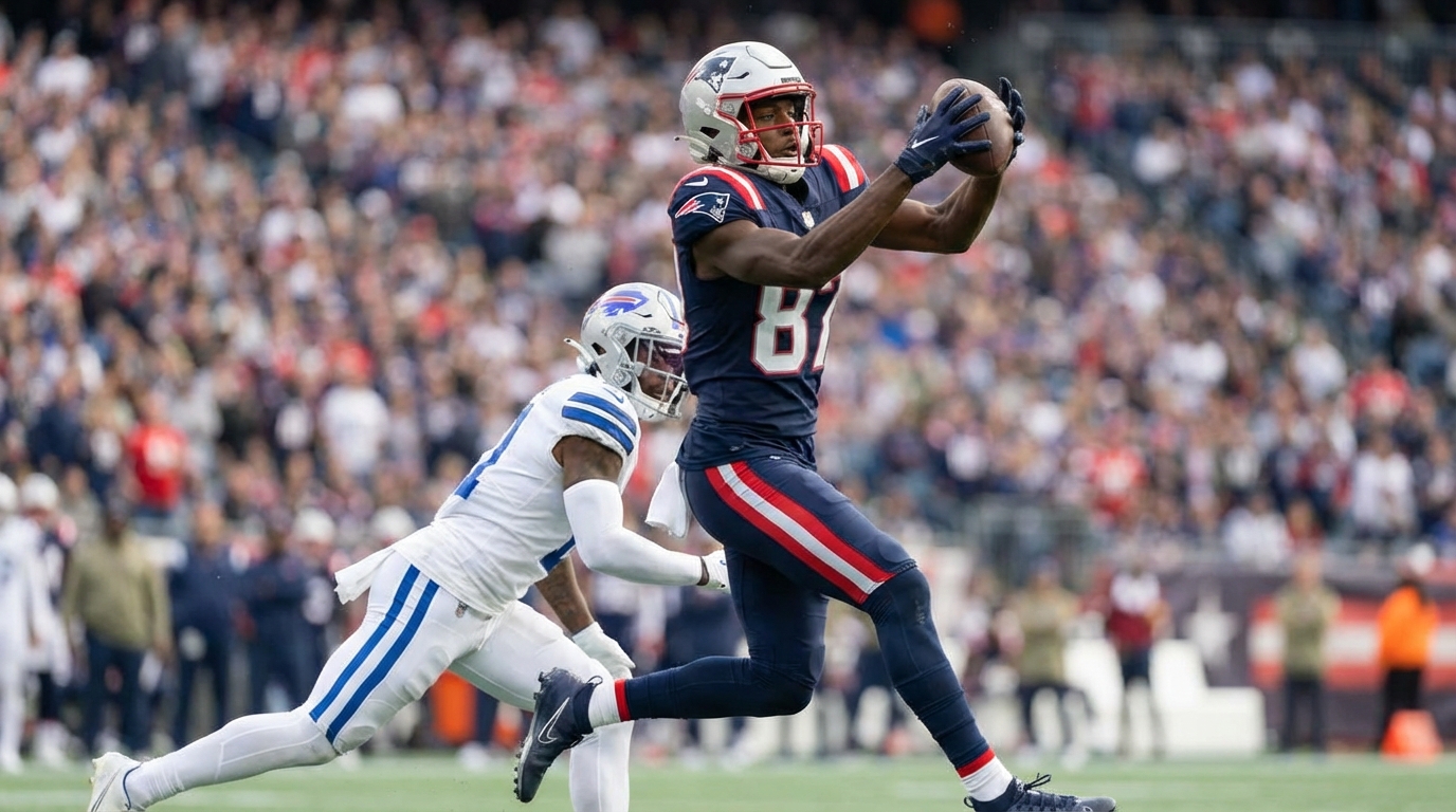 Romeo Doubs catching a pass during a game