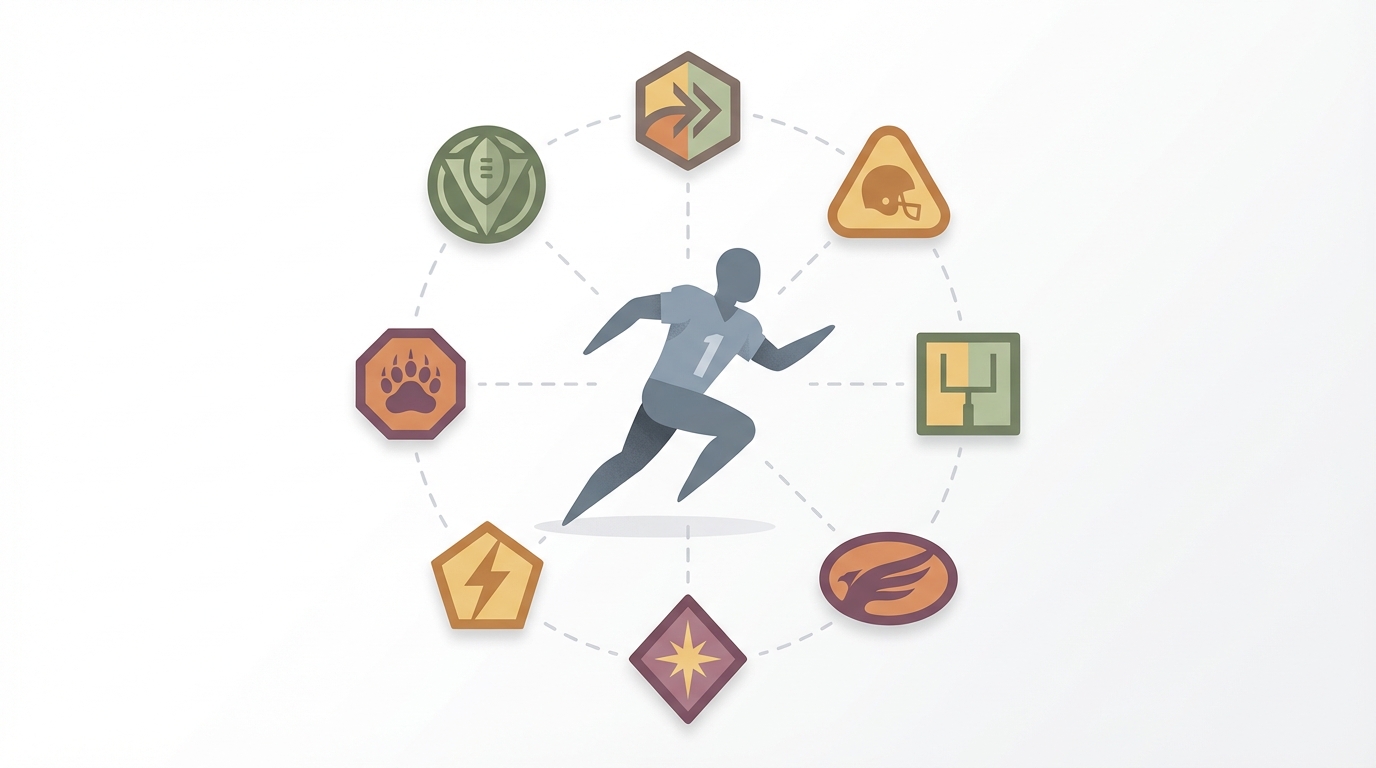 NFL Draft visits illustration