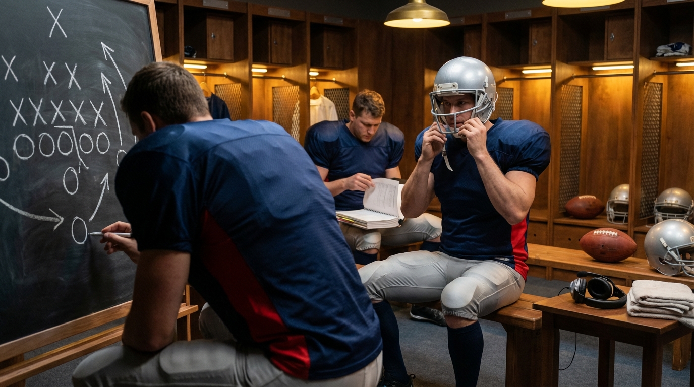 New England Patriots quarterback room