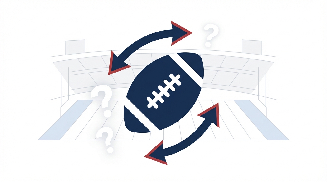 NFL trade rumors illustration