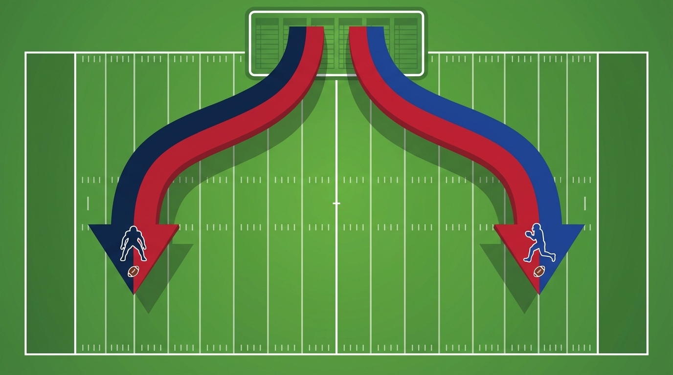 AFC East draft strategy illustration