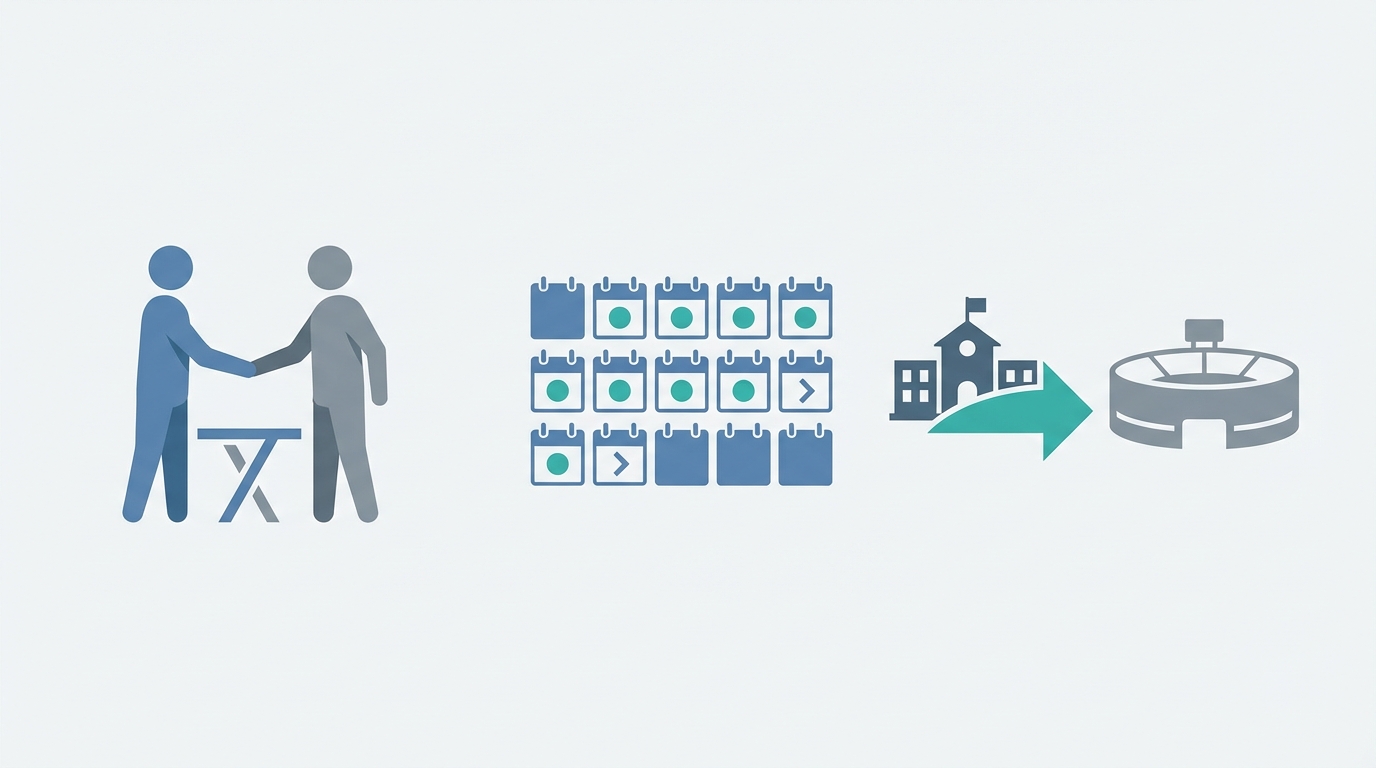 AFC offseason activity illustration