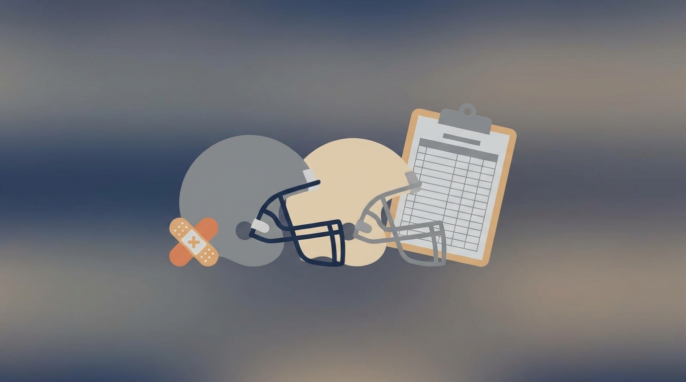 NFL roster and injury update image