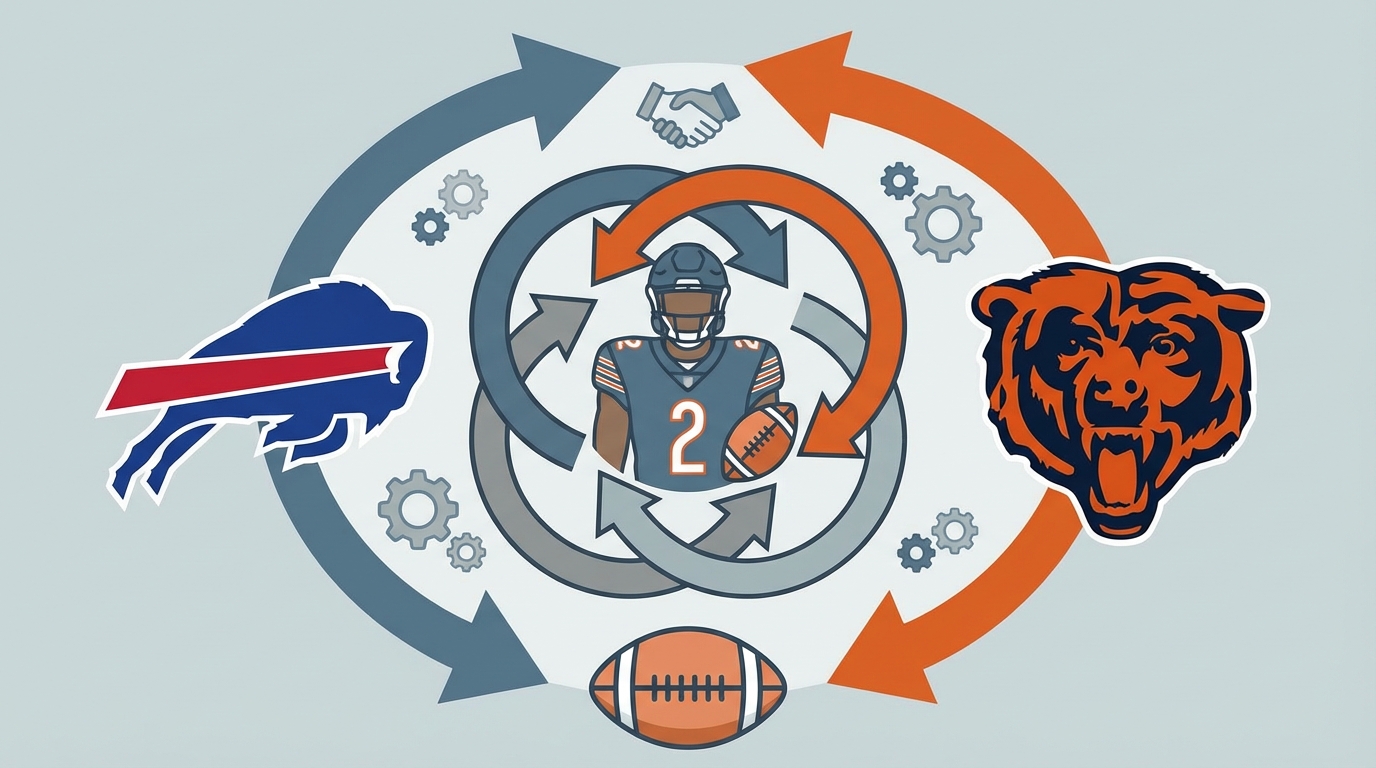 DJ Moore trade visual