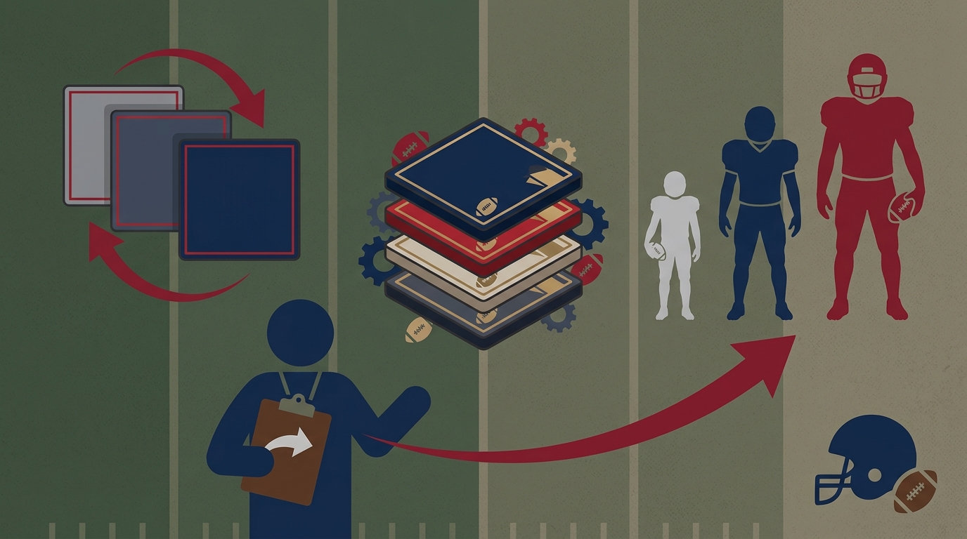 Patriots draft strategy illustration
