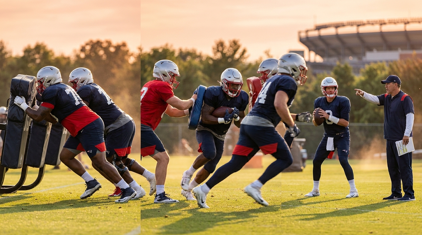Patriots offseason practice