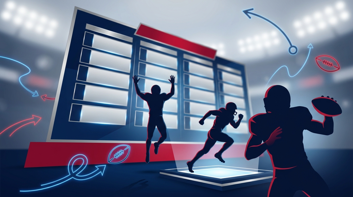 Dynamic Patriots draft scene