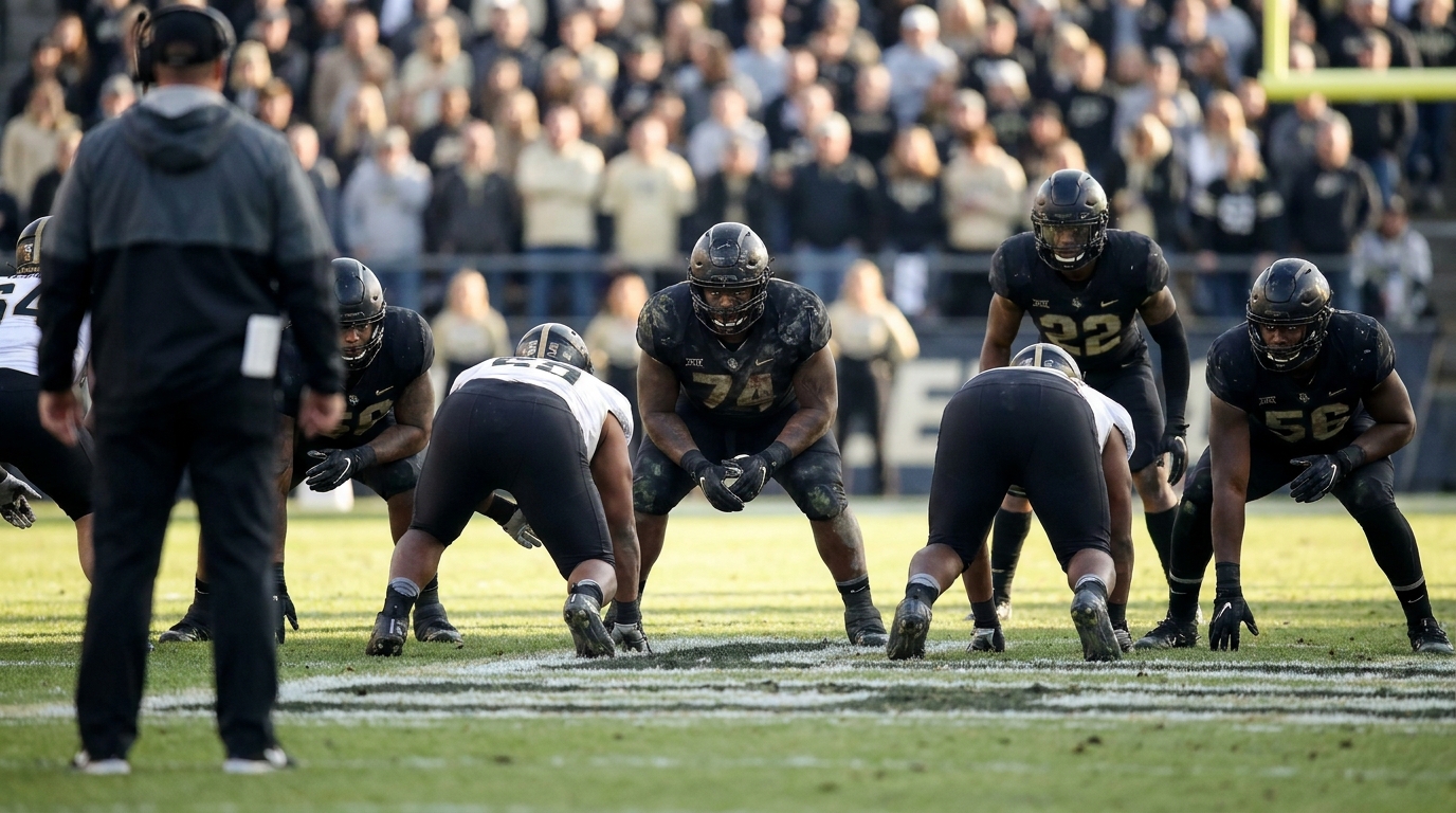 Football defensive line setup
