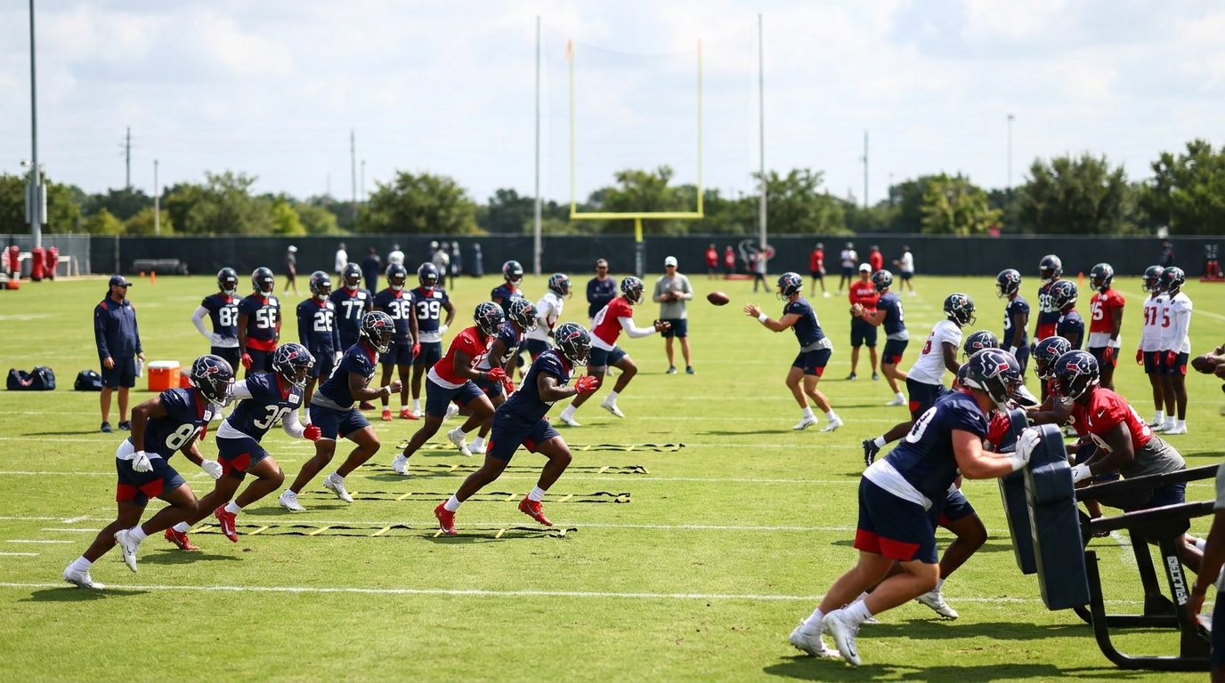 Patriots minicamp drills