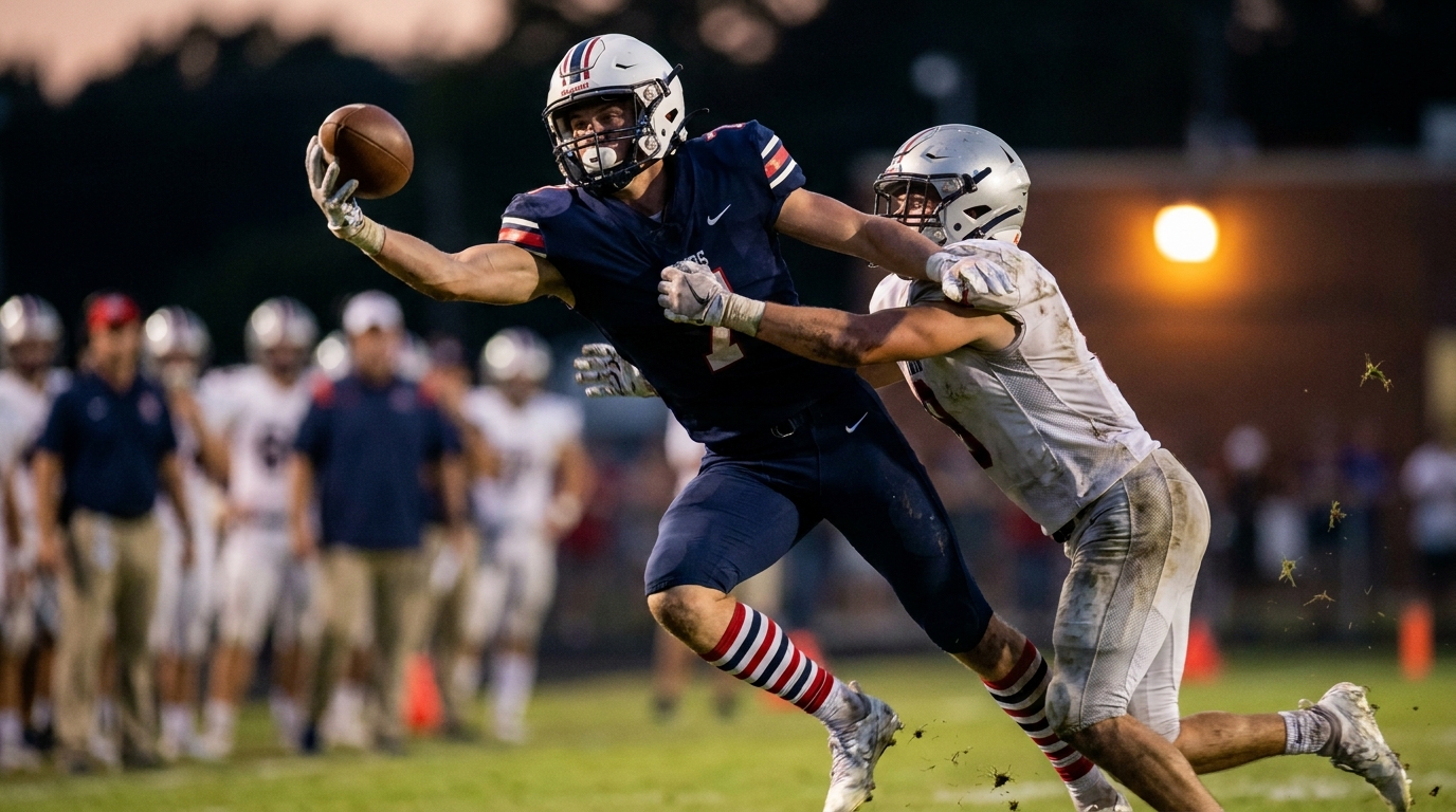 AJ Brown making a contested catch