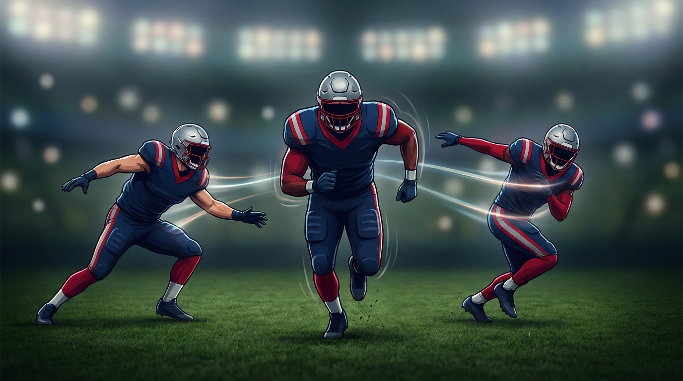 Patriots defensive triplets illustration