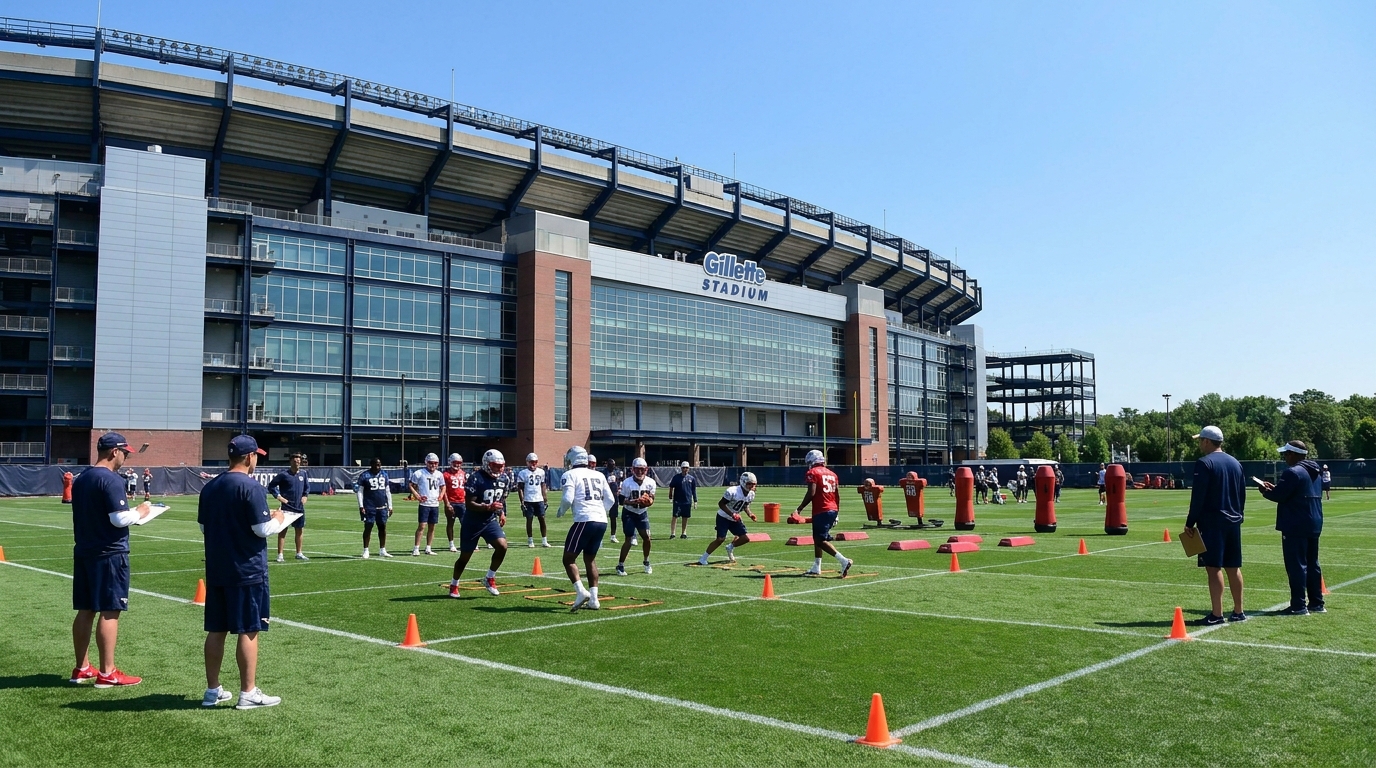 Gillette Stadium minicamp
