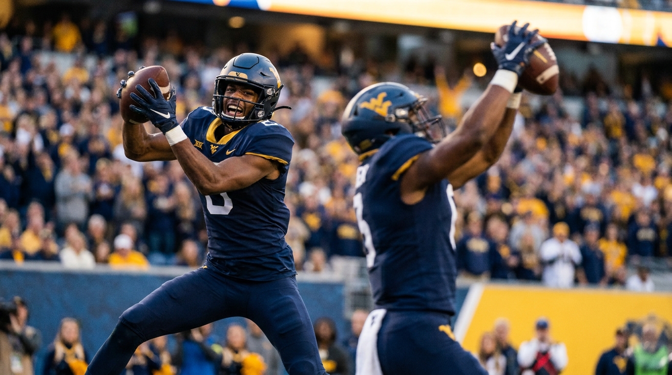 Efton Chism touchdown celebration