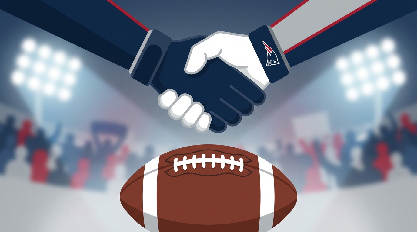 Conceptual Patriots trade buzz image