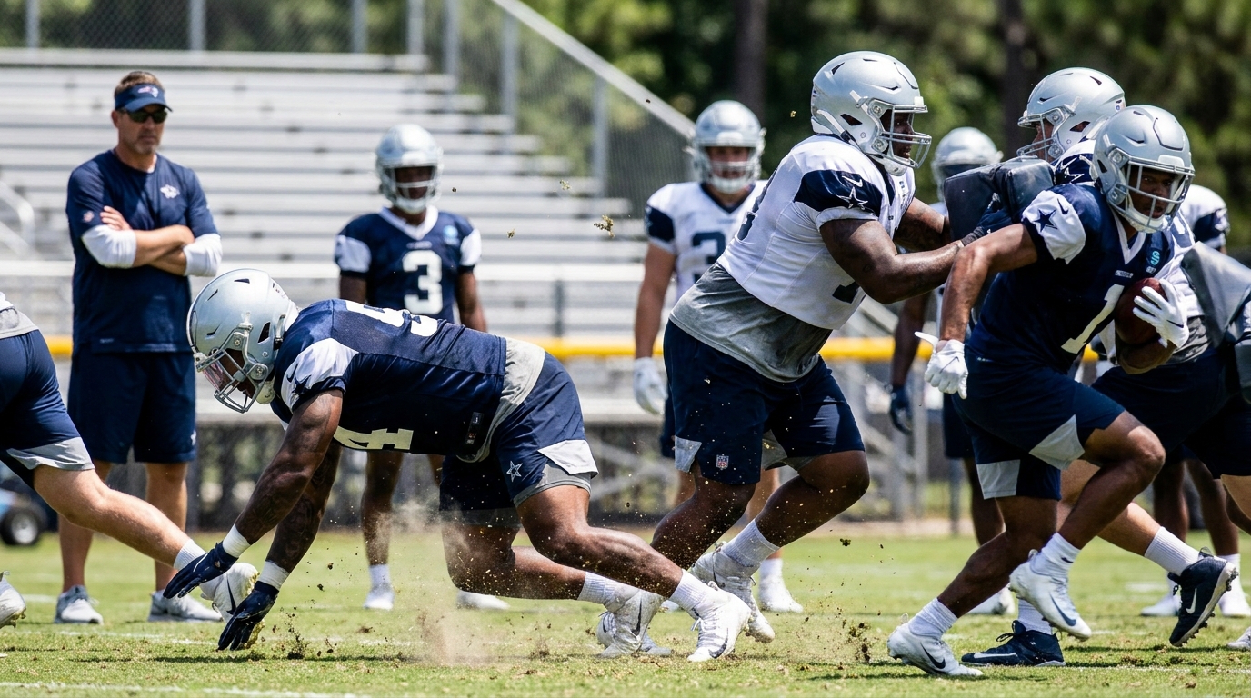 Patriots offseason practice action