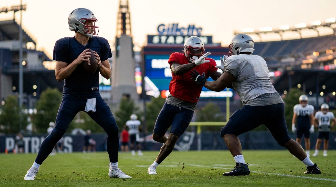 Patriots 2026 roster with Drake Maye, A.J. Brown and Caleb Lomu