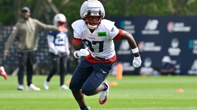 Patriots training camp: Drake Maye and Romeo Doubs erupt on Day 15 - New England Patriots