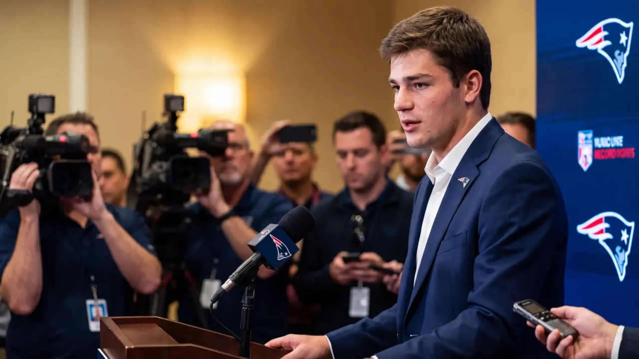 TRANSCRIPT: Drake Maye Press Conference 8/11 (PatsFans) - New England Patriots