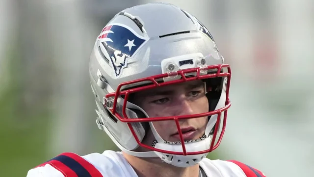 Drake Maye’s Mobility Masks Patriots’ Thin O-Line - New England Patriots