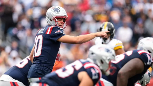 Drake Maye, Patriots offense trying to find a rhythm after slow start - New England Patriots