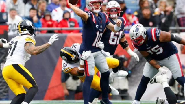 Gronkowski and Edelman Say They're Worried About Drake Maye - New England Patriots
