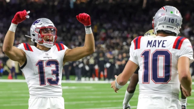 Mack Hollins and Drake Maye chemistry set for bigger test - New England Patriots