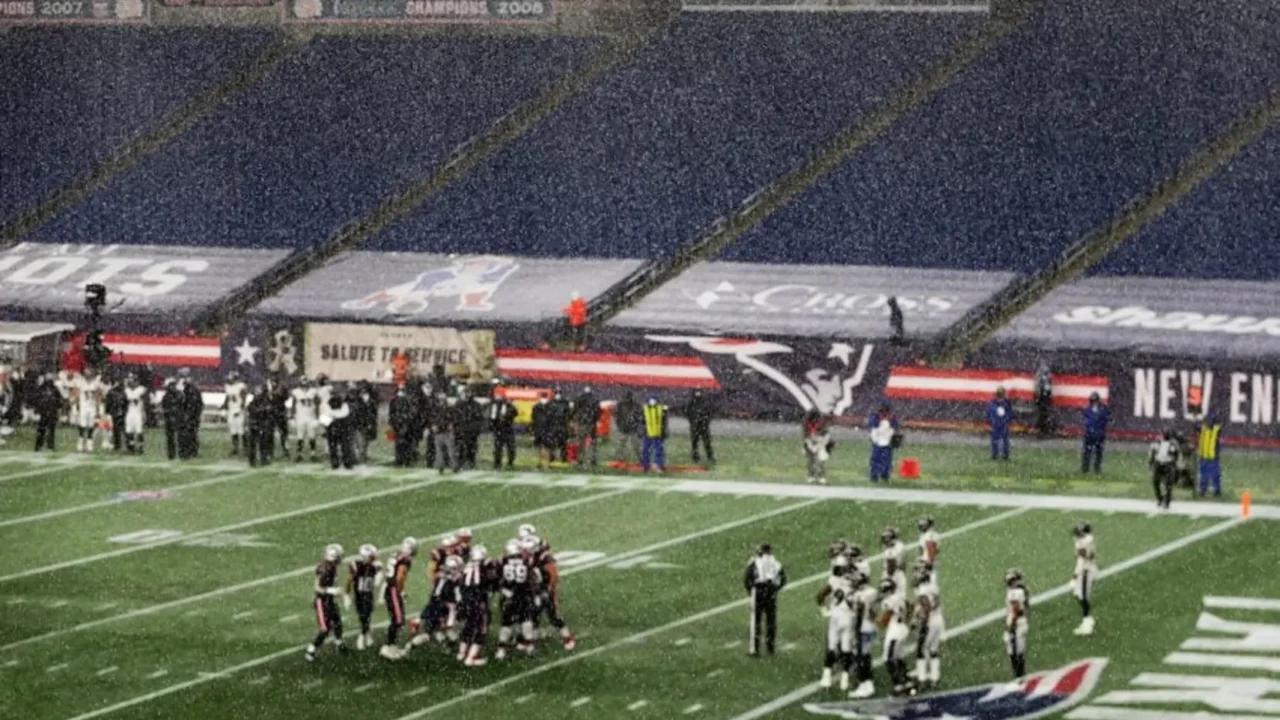 Patriots-Steelers rain forecast: rain likely during 1 p.m. game - New England Patriots